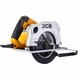 Пила циркулярная электрическая (1500V, 5800 об/мин, диаметр диска 184 мм) JCB-CS1500-E - изображение 1