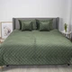Покривало ТЕП "VELOUR" Chive/Ромб круглий, 240x260 - изображение 1