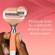 Сменные картриджи для бритья (лезвия кассеты) женские Venus Breeze Comfortglide Miami Sunset 4шт - изображение 6