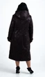 Пальто дублянка Lady Prestige Л298 54 шоколадне - зображення 4