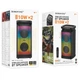 Портативная Bluetooth колонка BOROFONE BP25 Vida беспроводная акустика-караоке с RGB подсветкой и беспроводным микрофоном |10Wx2, BT5.4, USB/AUX/TWS, 3600mAh, 4h| Черный - изображение 8