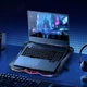 Підставка для ноутбука та MacBook Hoco DH26 RGB notebook multi-fan cooling stand Black - изображение 7