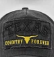 Кепка Бейсболка Варенка логотип Texas (Техас) с изогнутым козырьком Черный, Унисекс WUKE One size - изображение 2