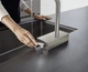 Смеситель кухонный Hansgrohe Aquno Select M81 sBox 73830800 с выдвижным изливом - изображение 2
