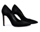 Туфлі човники жіночі Bravo Moda 1254/Czarny zamsz 40 Чорний - изображение 2
