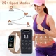 Смарт годинник, розумний годинник Smart Mioband Nano+ Pink, 2 ремінці ( Сталь ) - изображение 7