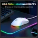 Миша Onikuma RGB Wired Gaming Mouse CW929, 400-6400DPI, USB, white - зображення 7