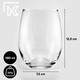 Набір склянок Kadax Stilo 580 мл 6 шт (5903699457375) - зображення 2
