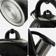 Czajnik Kadax Artaix z gwizdkiem Czarny 2.5 l (5903699493274) - obraz 5