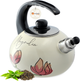 Czajnik emaliowany Kadax Marbella kwiaty magnolii 2.2 l (5903699472132) - obraz 1