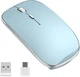 Мышь беспроводная USB/Type-C Halpilt Q23S Blue - изображение 1