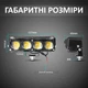 LED фара с четкой световой границей 40W сверхяркая мото-фара 10W х 4 комбо-луч - изображение 2