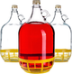 Zestaw gąsiorów Kadax na wino z zakrętką 5 l x 3 szt (5903699436608) - obraz 1