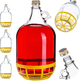 Zestaw gąsiorów Kadax na wino z zakrętką 5 l x 3 szt (5903699436608) - obraz 3