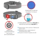 Нашийник для собак водостійкий WAUDOG Waterproof з QR паспортом, світловідбивний, пластиковий фастекс, помаранчевий, розмір XXL, 46-70 см 40 мм (25104) - зображення 3