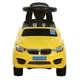 Детская Каталка Толокар для малышей Bambi Racer M 3147B-6 BMW Желтый звуковые и световые эффекты, прорезиненные колеса, багажник под сиденьем - изображение 2