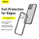 Чохол BASEUS Camera Lens Protector Frame Case Для Iphone 12 Pro Max (FRAPIPH67N-02) Black - изображение 6
