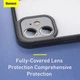 Чохол BASEUS Camera Lens Protector Frame Case Для Iphone 12 (FRAPIPH61N-02) - зображення 7
