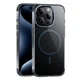 Чохол HOCO для iPhone 16 Pro Vip magnetic protective case (AS11) transparent-black - изображение 1