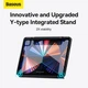 Чохол Premium BASEUS Safattach Y-type Magnetic Stand Case For Pad Pro 12.9-inch (2018/2020/2021) (ARCX010113) - изображение 7