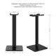 Подставка для наушников New Bee Headset Stand, универсальная, Черная (NB-Z1) - изображение 4