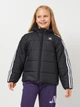 Детская демисезонная куртка для девочки Adidas Adicolor Originals IY4812 122 см Black (4067894181488) - изображение 1