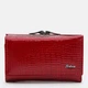 Кошелек женский кожаный для карточек Laras K10ae214r Красный (ROZ6501087111) - изображение 1