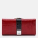 Кошелек женский кожаный для карточек Laras K10AE207-1r Красный (ROZ6501087112) - изображение 1