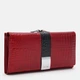 Кошелек женский кожаный для карточек Laras K10AE207-1r Красный (ROZ6501087112) - изображение 3