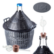 Zestaw winiarski Kadax Balon 54 l + Korek nr. 5 + Szklana rurka (5903699487198) - obraz 1