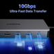 USB-хаб Ugreen CM681 13-in-1 USB-C to 4xUSB 3.0/USB-C/2xHDMI/DP/RJ-45/AUX/SD/TF/PD 100W Grey (6941876219780) - зображення 5