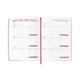 Планер-дневник «Daily planner» розовый - изображение 5