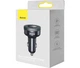 FM-трансмітер Baseus Enjoy Car Wireless MP3 Charger Wireless 5.0+5V/3.4A Black (CCLH-01) [61086] - зображення 5