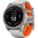 Смарт-часы Garmin Fenix 7X Pro Sapphire Solar Titanium with Fog Gray/Ember Orange Band (010-02778-14/15) [86521] - изображение 1