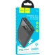 Внешний аккумулятор Hoco J102 Cool Figure 10000mAh 20W Black [101320] - изображение 4