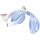 Наушники Hoco W42 Cat Ear Stereo Bluetooth Headphones Crystal Blue [104194] - изображение 3