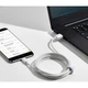 Кабель Baseus Simple Wisdom Data Cable Kit USB to Micro 2.1A White 2шт. (TZCAMZJ-02) [123927] - зображення 5