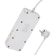Сетевой фильтр Hoco AC22 Sunlight White [132741] - изображение 3