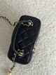 Сумка женская клатч Classic Lambskin черный бочонок - изображение 6