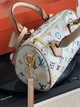 Жіноча сумка Nano Speedy барило білий монограм через плече - зображення 5
