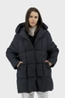 Зимовий пуховик casual з качиним пухом та капюшоном Basic (чорний, S), 107107, 106575 - изображение 2