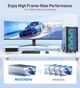 Кабель Cable Matters HDMI 2.1 [Certified Ultra High Speed HDMI] 48Gbps 8K@60Hz, 4K@240Hz 2м black - изображение 4