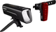 Zestaw lamp rowerowych OSRAM LED Race 80 Set Czarny (4062172403856) - obraz 1
