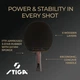 Ракетка для настільного тенісу Stiga Flexure 5 Star ver.2 FL - зображення 9