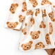 Боди Dexter`s-платье для девочки с крылышками и повязкой с мишками girl bears 74 см молочный - изображение 3