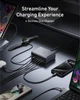 Мережевий зарядний пристрій Anker PowerPort GaNPrime 200W 4xUSB Type-C, 2xUSB Type-A Black (A2683341) - зображення 4