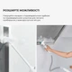 Многофункциональный пароочиститель Deerma Steam Cleaner 1600W White DEM-ZQ610 - изображение 5
