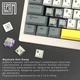 Клавіатура бездротова Epomaker Shadow-X 70% Mulan Switch Hot-Swap (2.4G/BT/USB) LCD Screen RGB UA White (SHX-W-M) - изображение 7