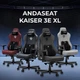 Кресло для геймеров Anda Seat Kaiser 3E XL Black (AD23YC-XL-08-B-PV/C-B01) - изображение 8