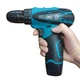 Акумуляторний шуруповерт UKC 10157 21V з 2 акумуляторами у кейсі Blue/Black (10157) - зображення 1